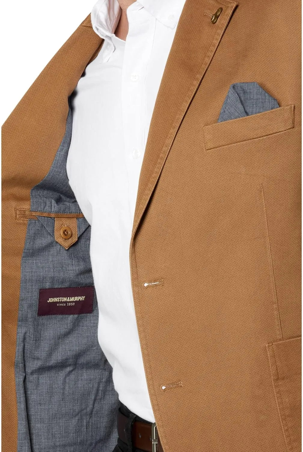 Johnston & Murphy Washed Cotton Blazer