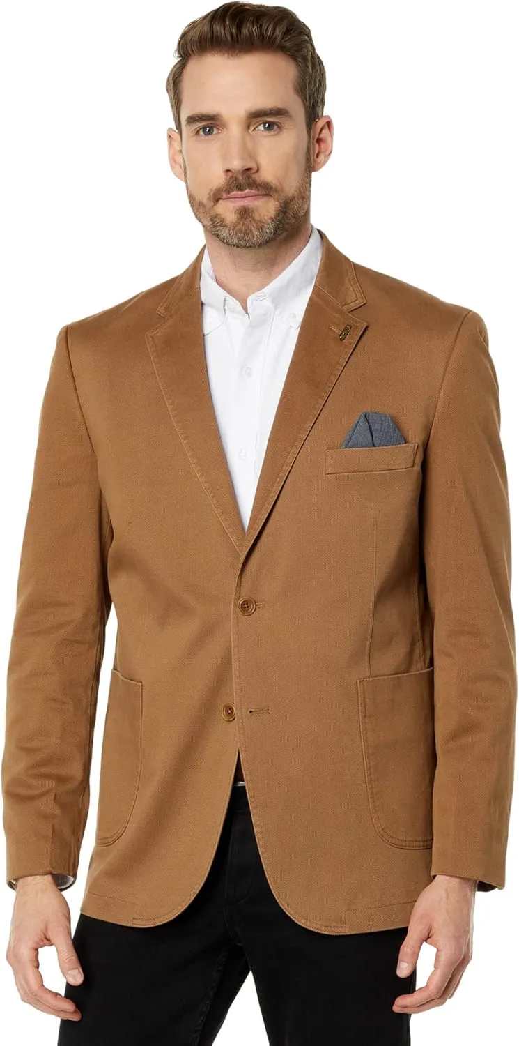 Johnston & Murphy Washed Cotton Blazer