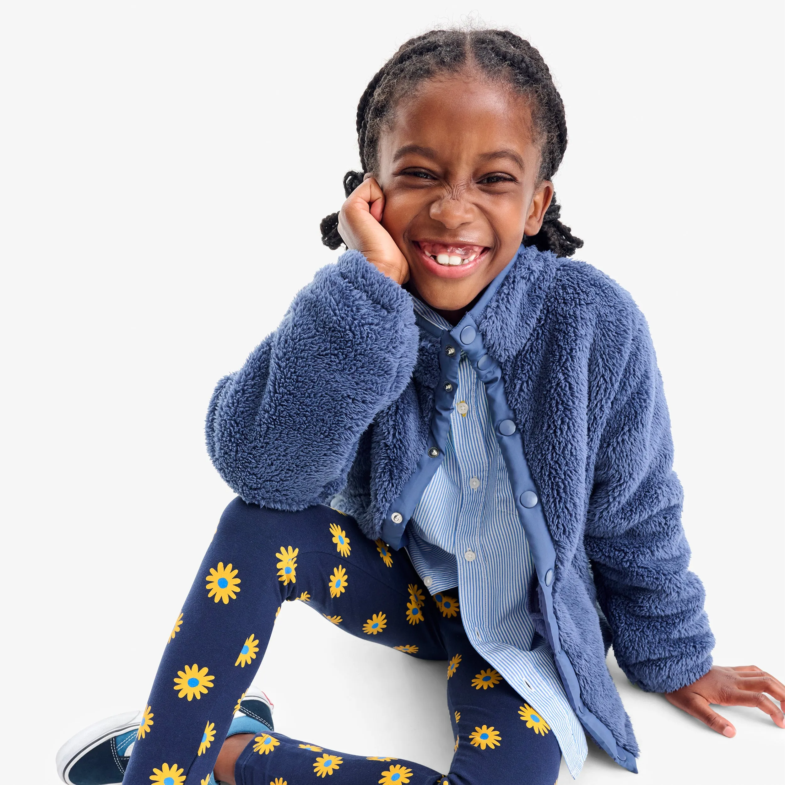 Kids teddy fleece jacket