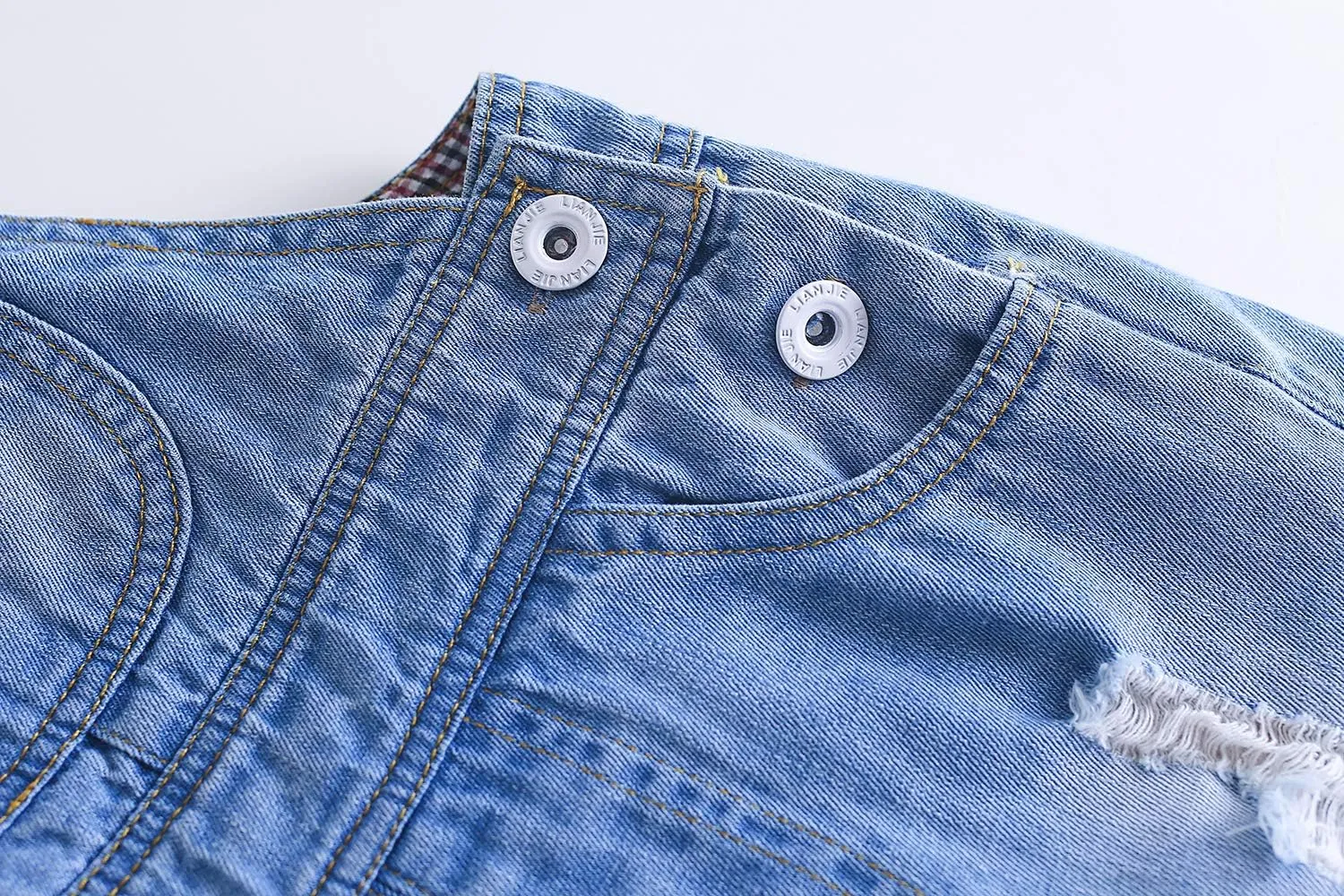 KIDSCOOL SPACE Baby Girl Boy Jean Overalls,Toddler Summer Denim Shortall