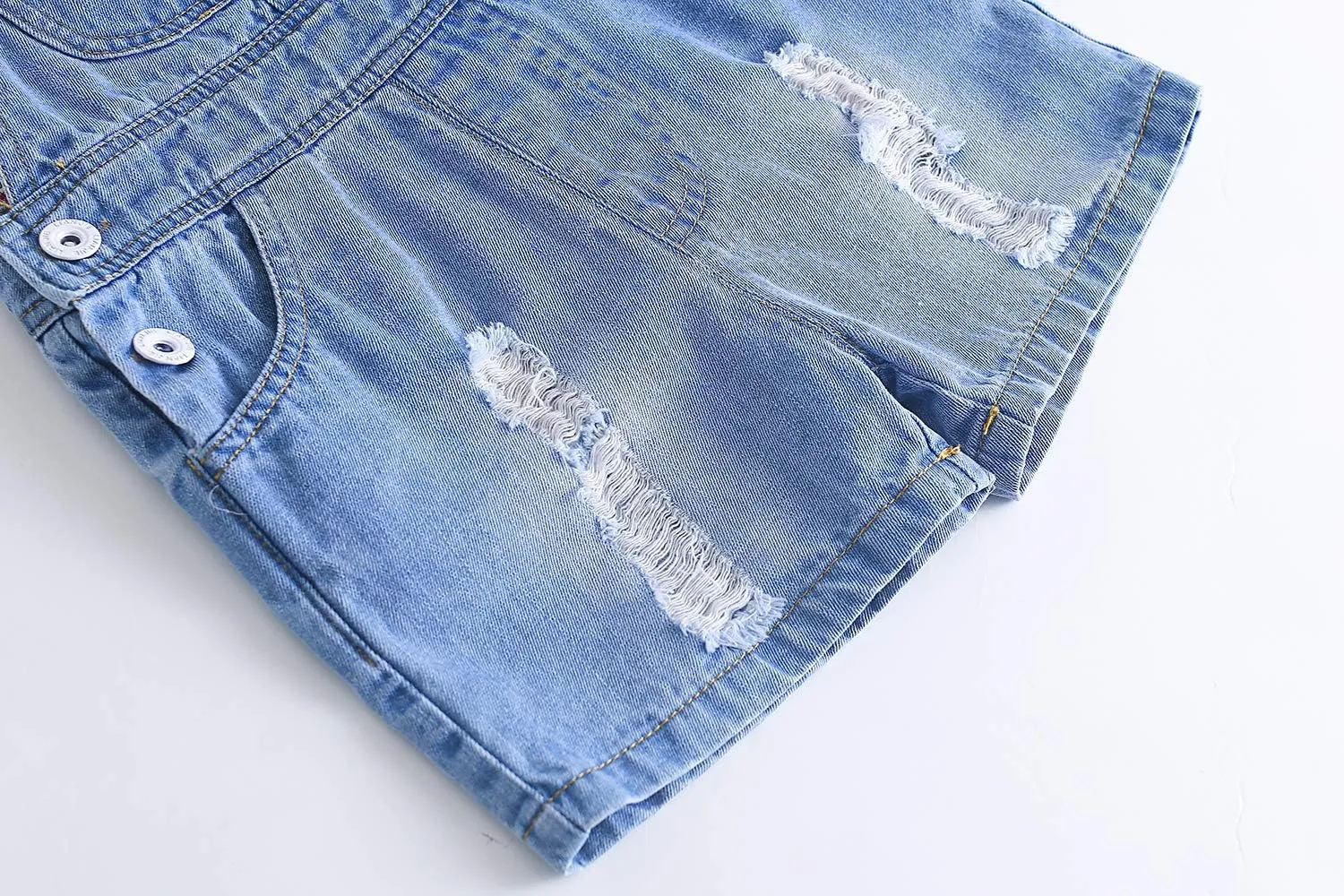 KIDSCOOL SPACE Baby Girl Boy Jean Overalls,Toddler Summer Denim Shortall