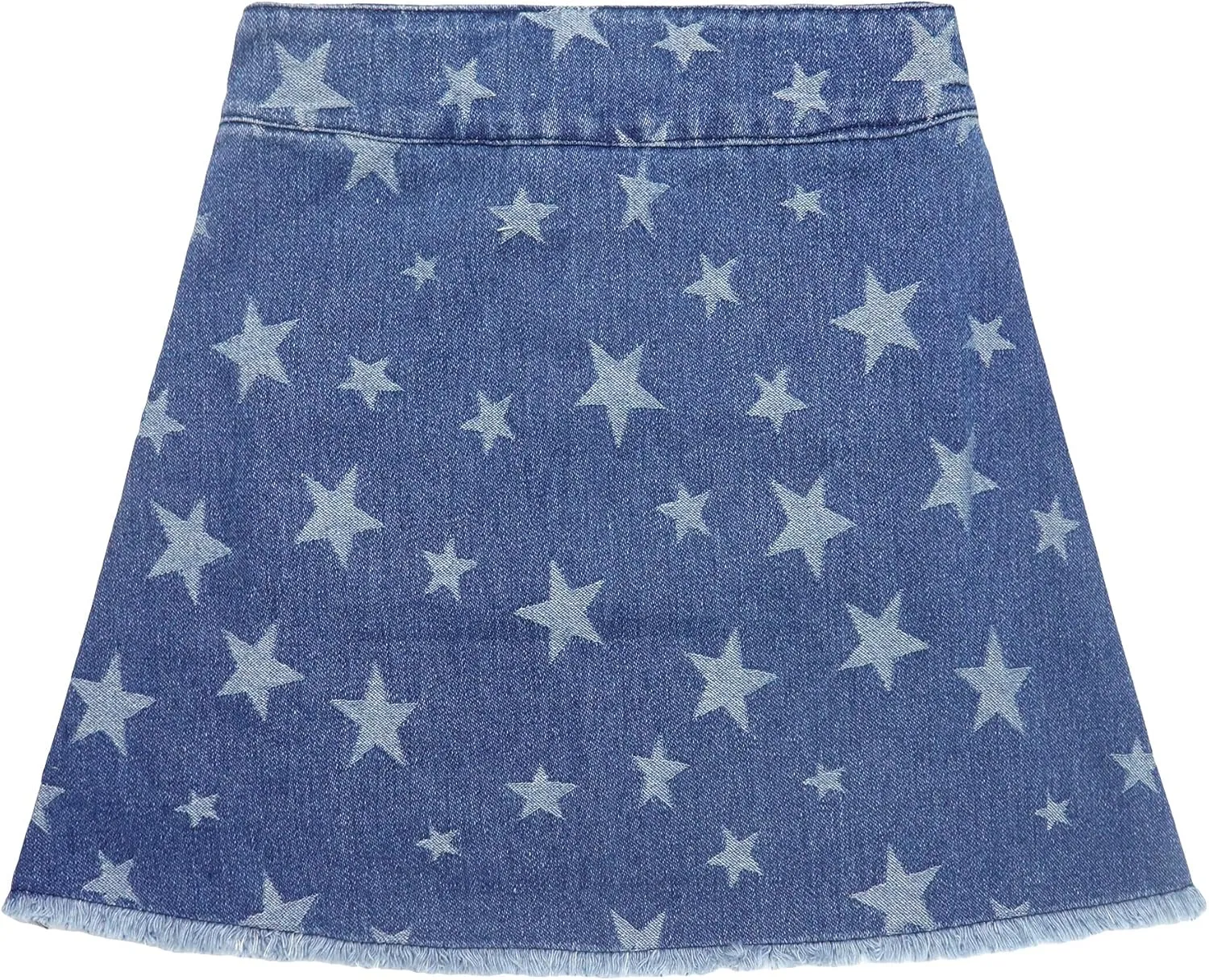 KIDSCOOL SPACE Baby Little Girls Skirt,Ripped Soft Strechy Denim Girls Summer Overalls Dress
