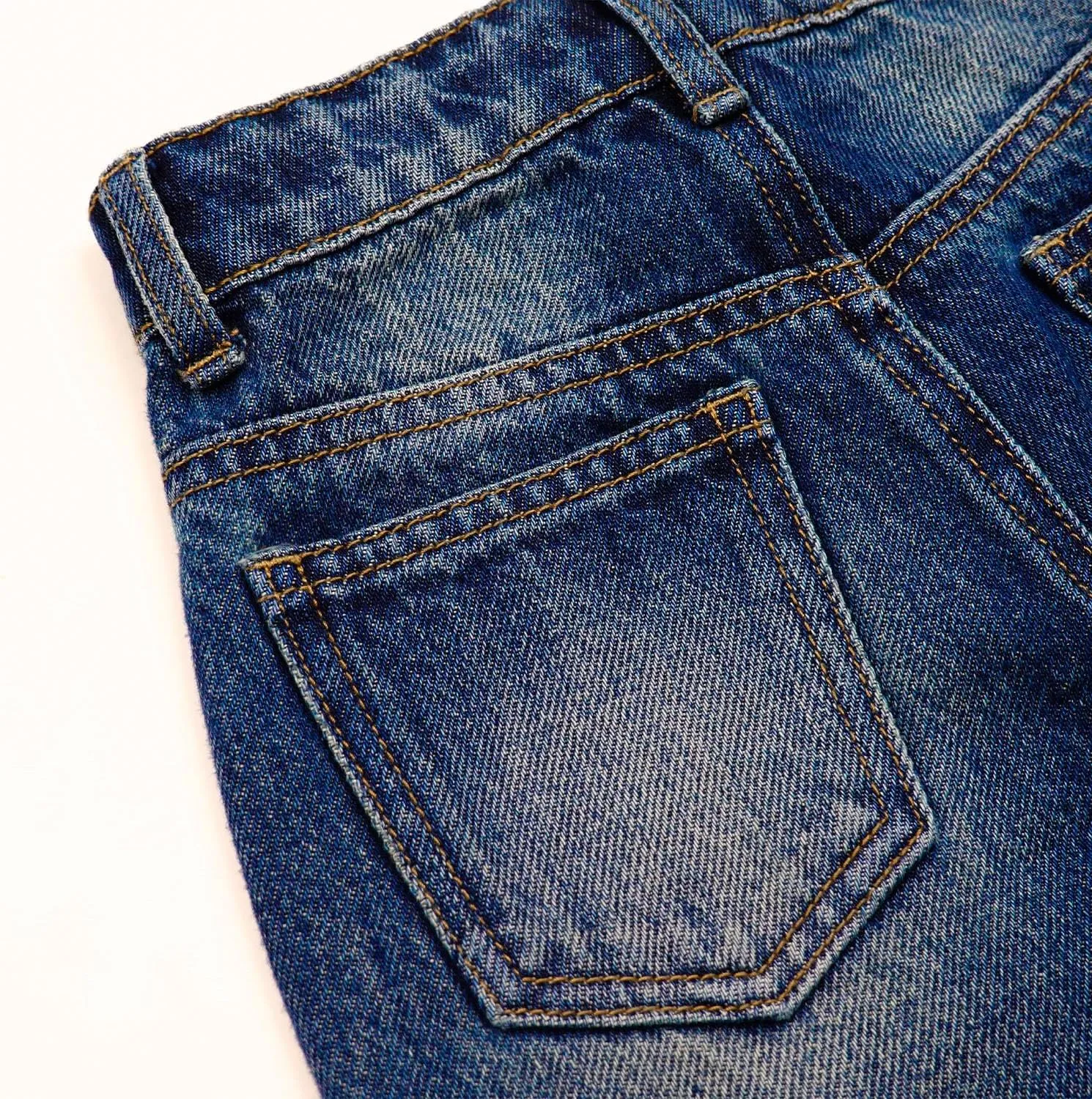 KIDSCOOL SPACE Girls Jeans, 12M-14T Wide-Leg Palazzo Denim Pants