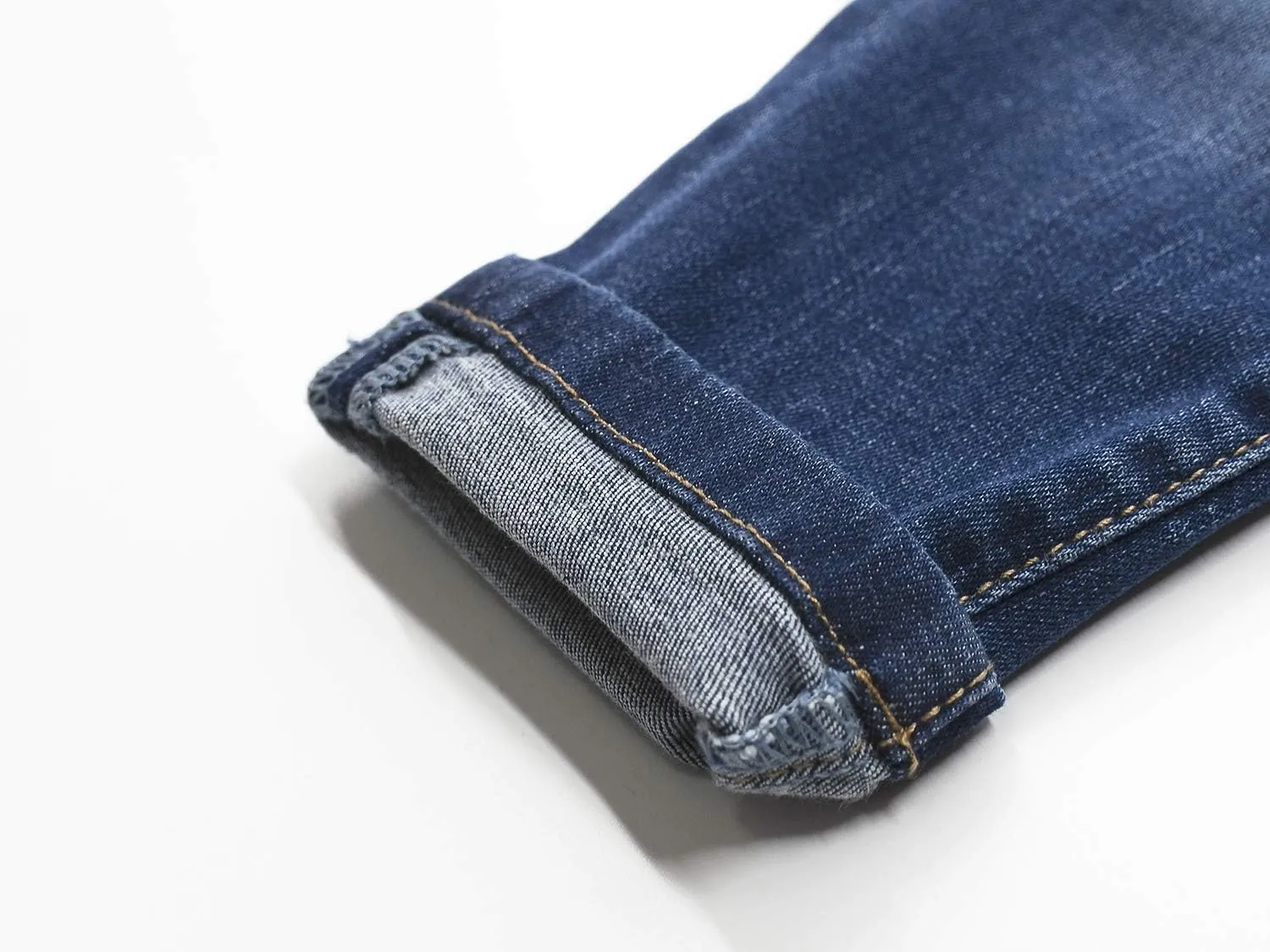 KIDSCOOL SPACE Girls Slim-fit Jeans, Ripped Holes Straight Denim Pants