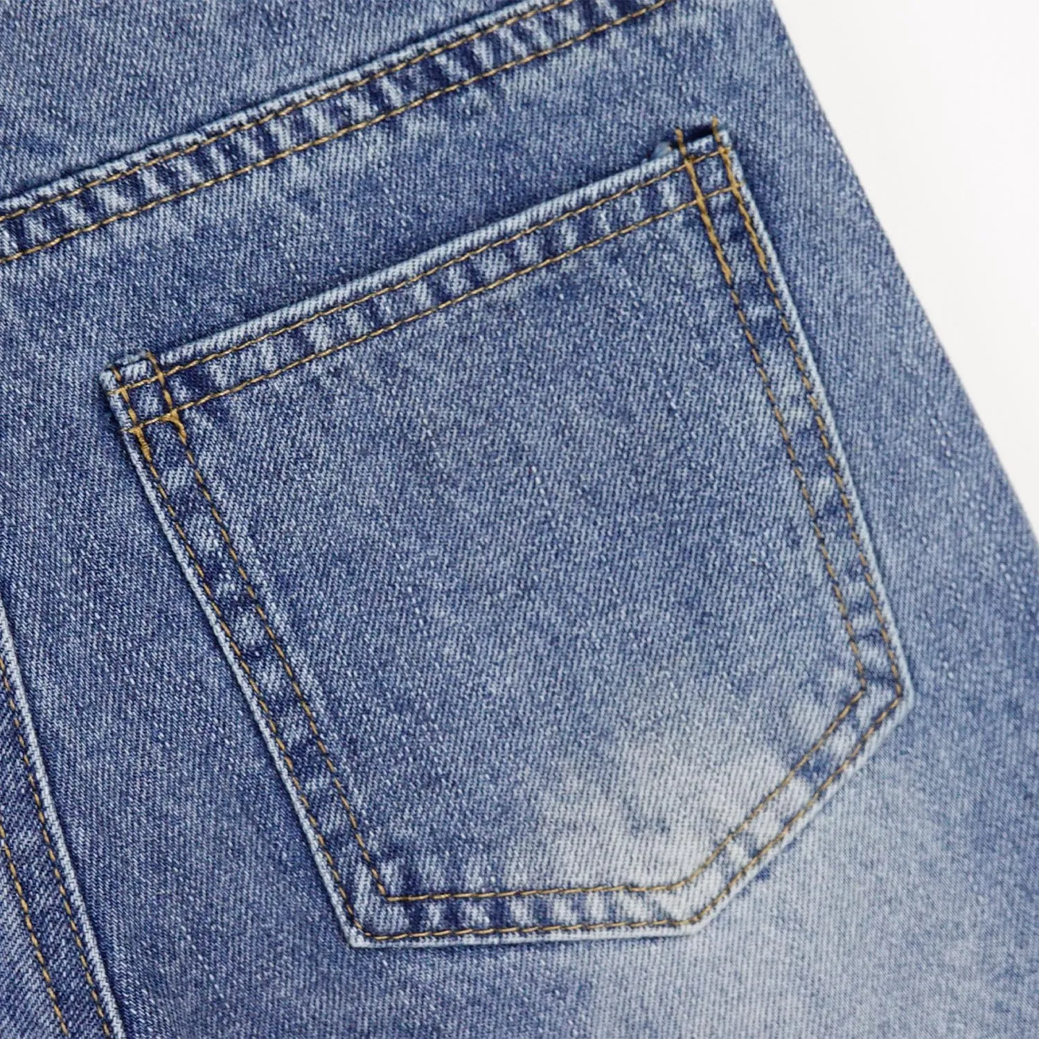 KIDSCOOL SPACE Girls Slim-fit Jeans, Ripped Holes Straight Denim Pants