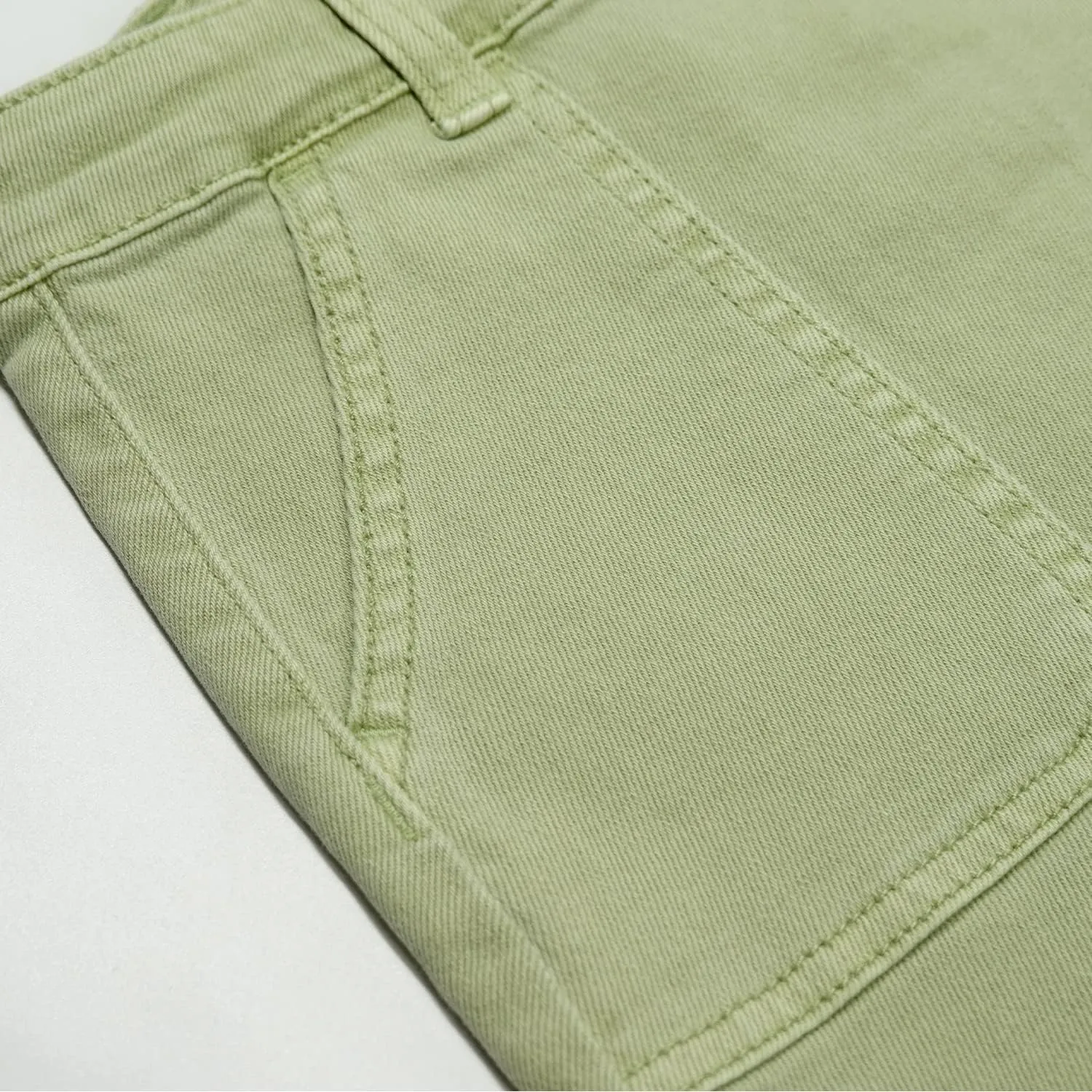 KIDSCOOL SPACE Girls Summer Skirt,Elastic Band Inside Soft Strechy Cotton Denim Girl Dress Shorts