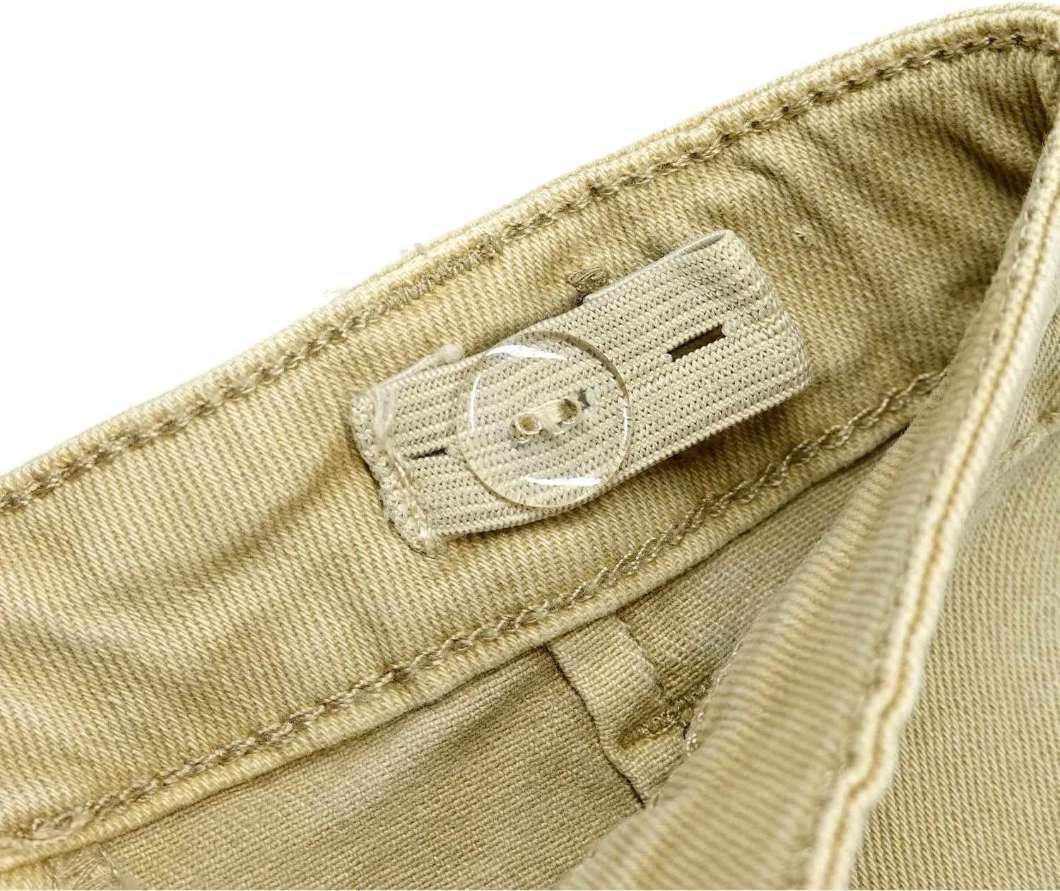 KIDSCOOL SPACE Girls Summer Skirt,Elastic Band Inside Soft Strechy Cotton Denim Girl Dress Shorts