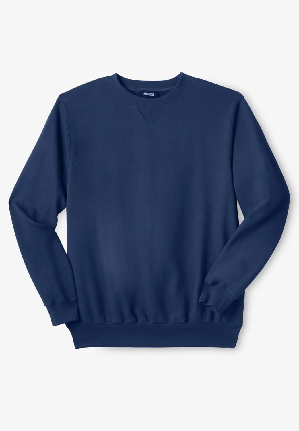 KingSize Men's Big & Tall Fleece Crewneck Sweatshirt