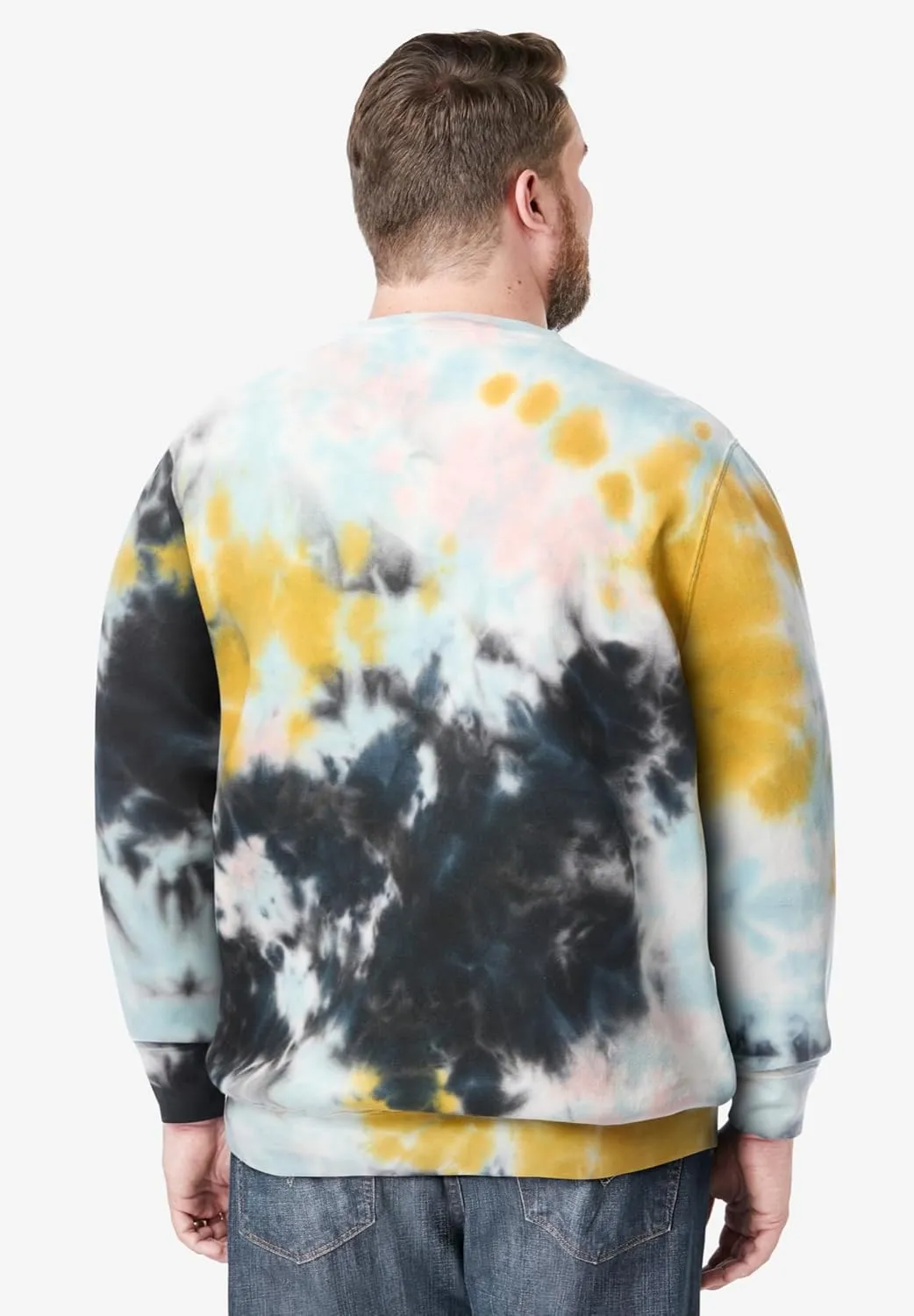 KingSize Men's Big & Tall Fleece Crewneck Sweatshirt