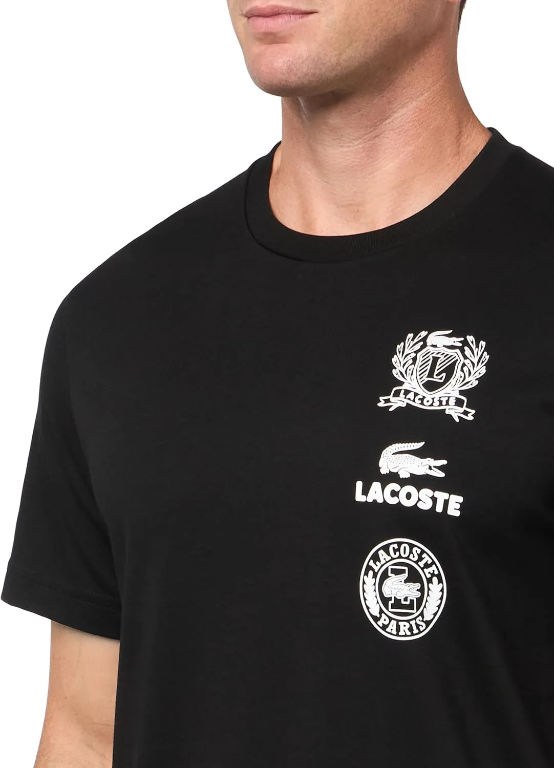 Lacoste Men's Regular Fit Made in France Graphic T-Shirt
