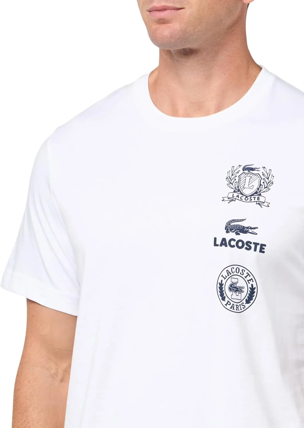 Lacoste Men's Regular Fit Made in France Graphic T-Shirt