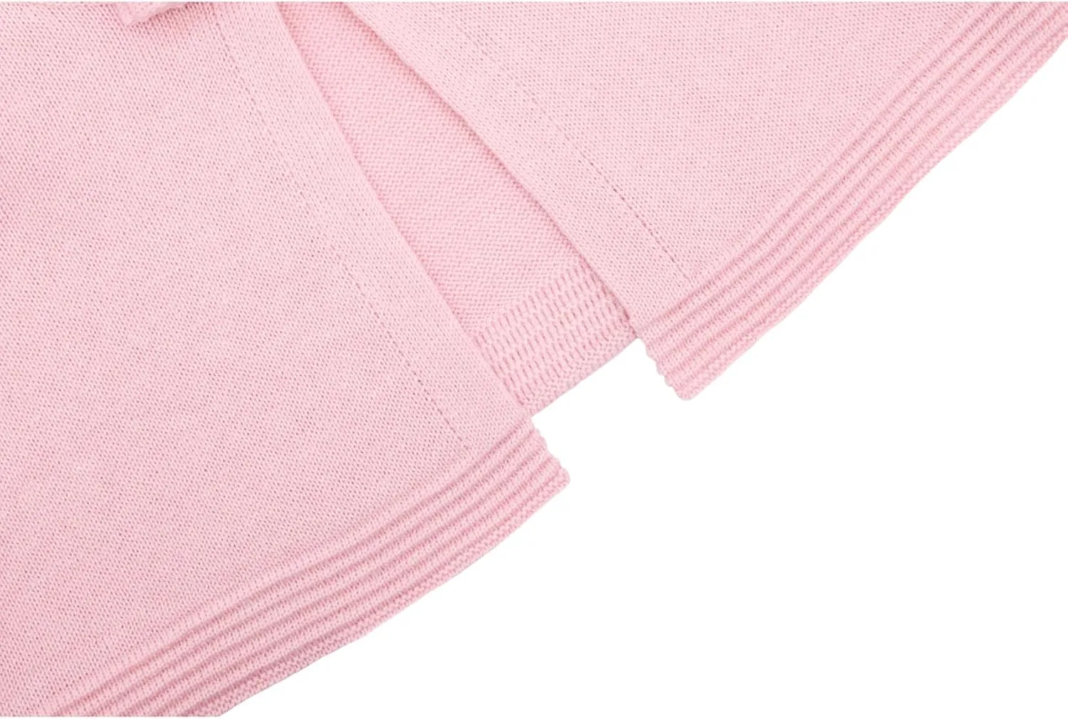 Lilax Little Girls' Knit Long Sleeve Bowknot Closure Bolero Cardigan