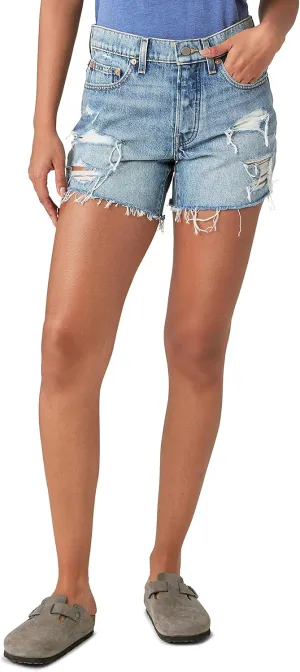 Lucky Brand Women's 90's Midi Denim Short