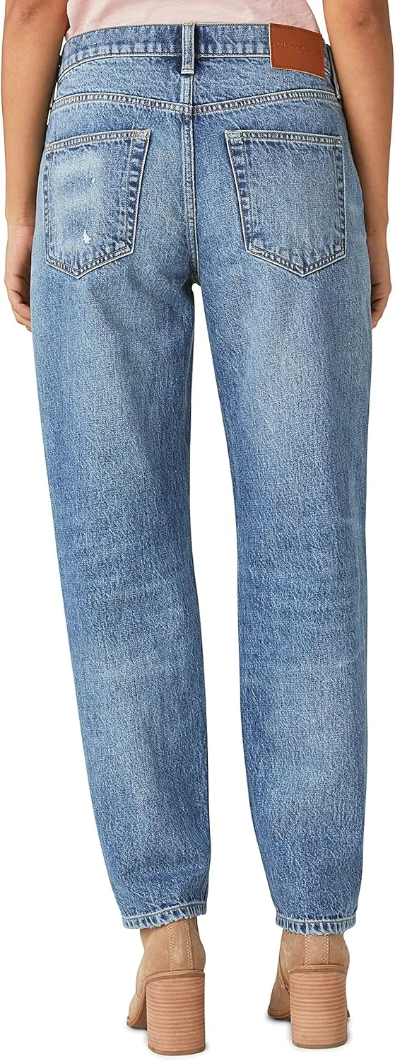 Lucky Brand Women's Mid Rise Boy Jean