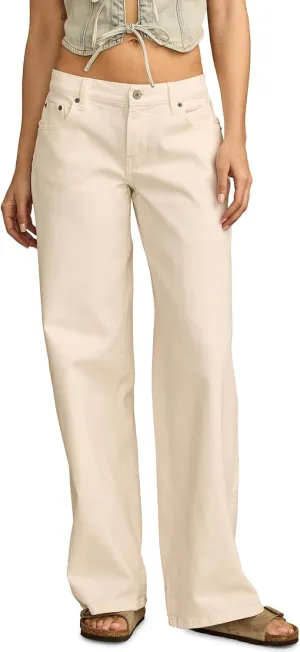 Lucky Brand Women's Mid Rise Sweet Wide Leg
