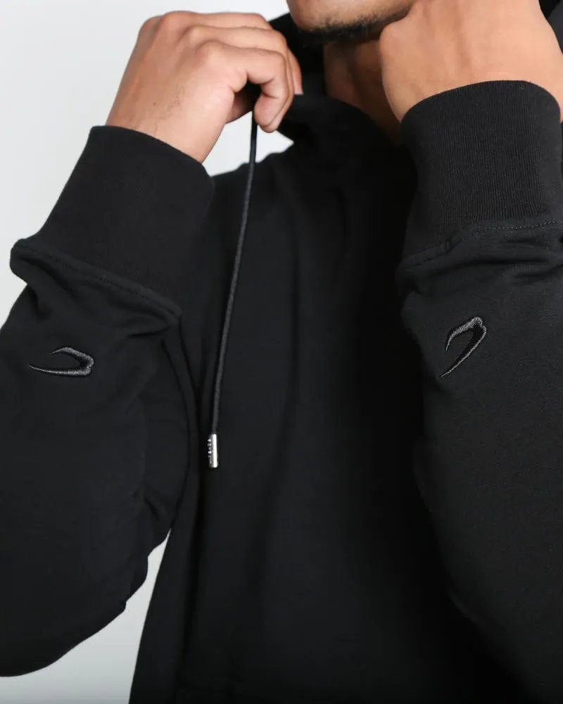 MARCIANO HOODIE - BLACK