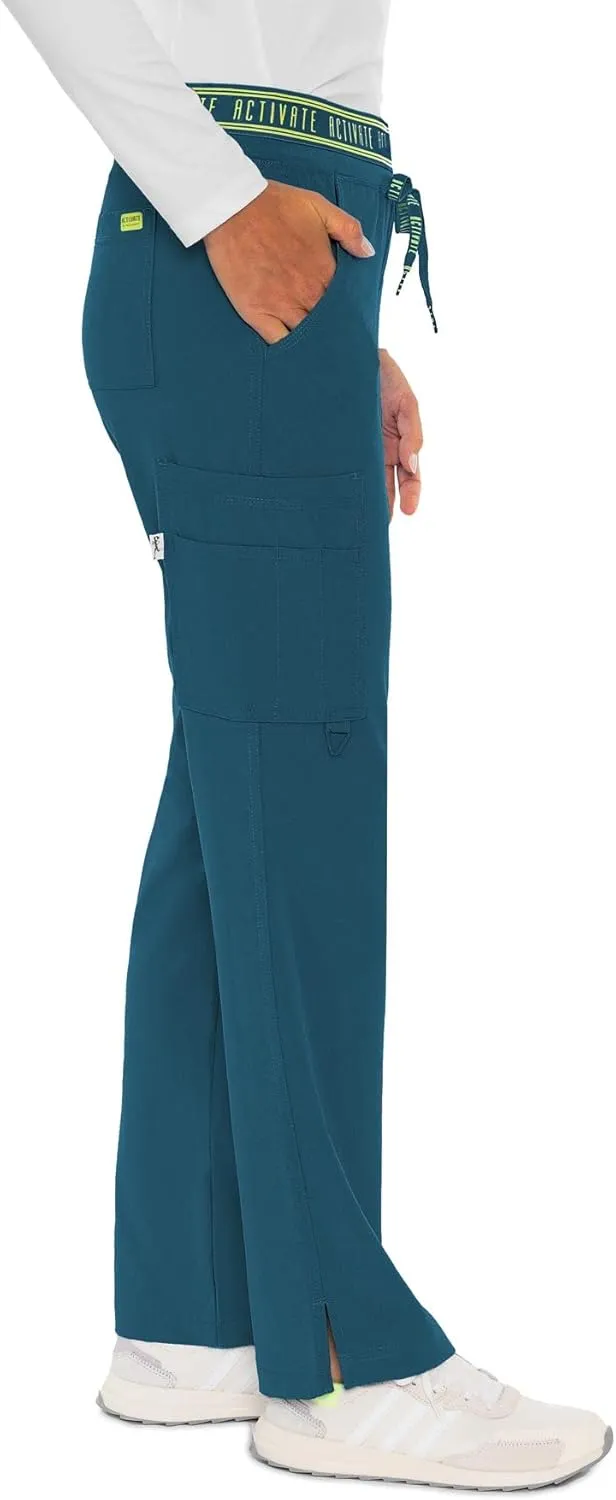 Med Couture Women's Activate Collection Flow Cargo Pants