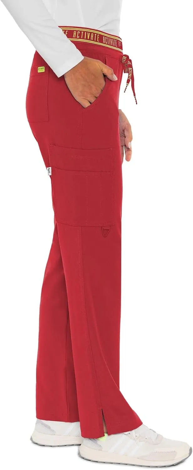 Med Couture Women's Activate Collection Flow Cargo Pants