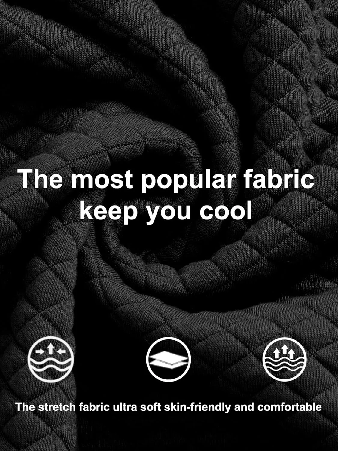 Men's Crewneck Sweatshirts Solid Color Diamond Grid Texture Long Sleeve Casual Basics Pullover Shirt