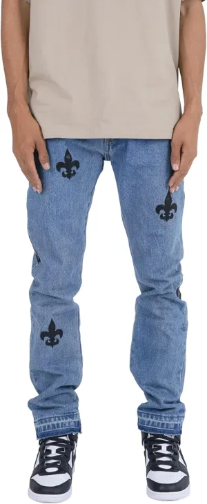 mnml Men's D112 Fleur Straight Denim
