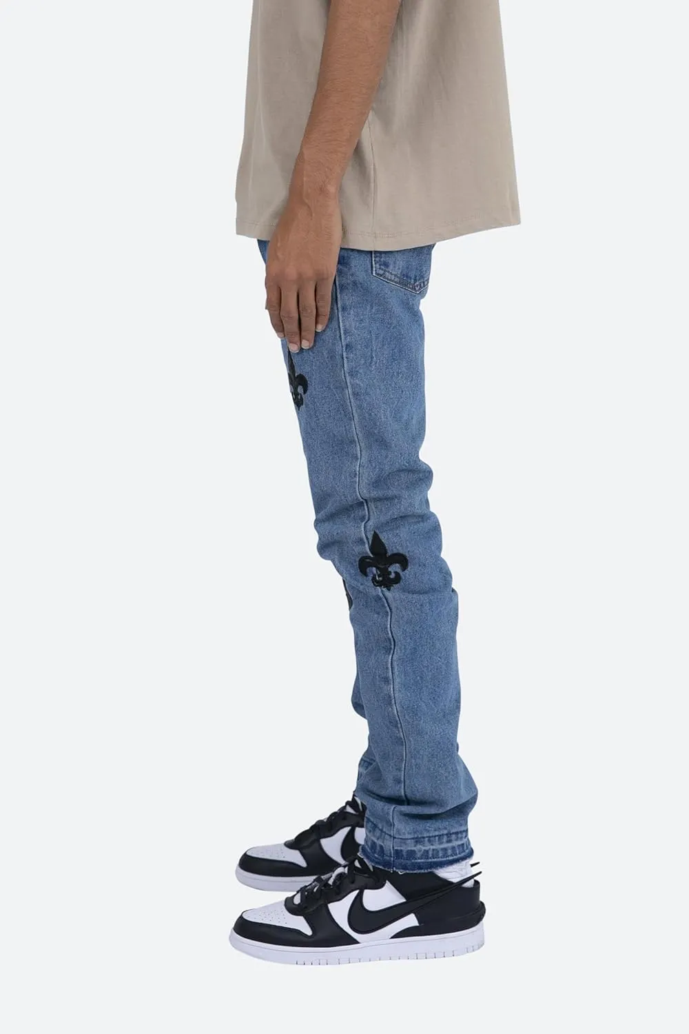mnml Men's D112 Fleur Straight Denim