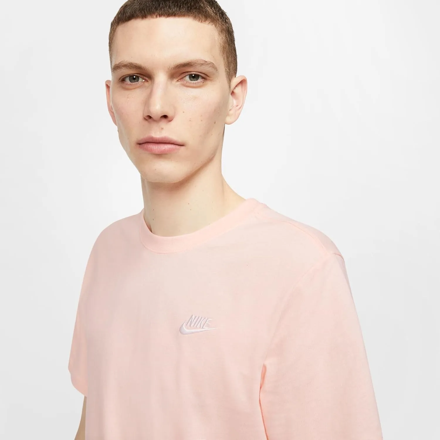 Nike Men's Crewneck Embroidered Futura Short Sleeve T Shirt