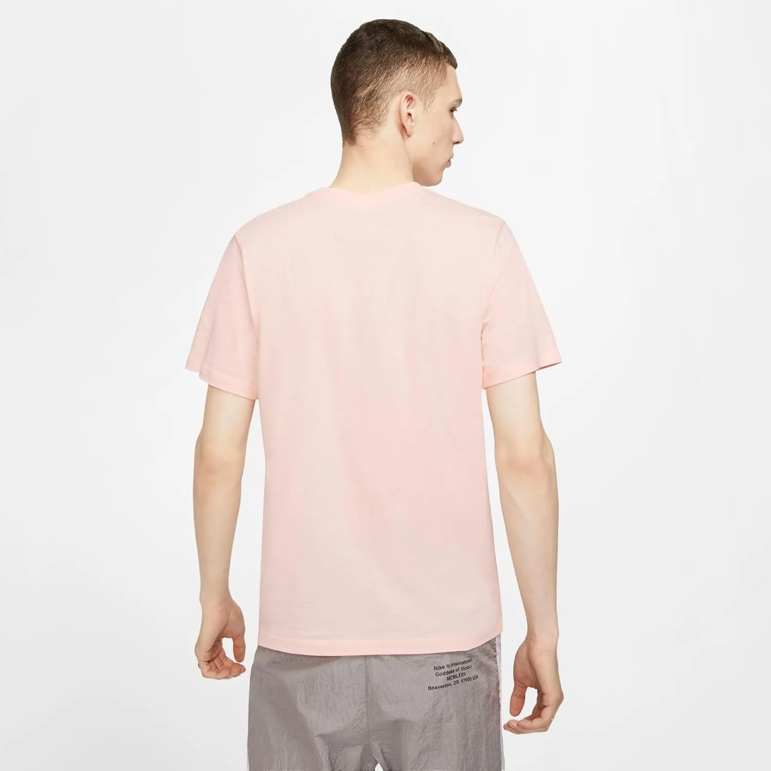 Nike Men's Crewneck Embroidered Futura Short Sleeve T Shirt