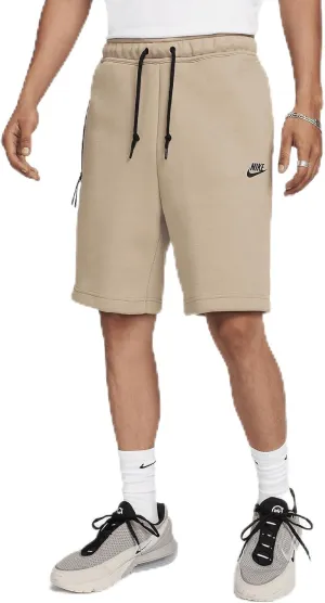 Nike Sportswear Tech Fleece Men's Shorts (Khaki/Black, FB8171-247) Size Small