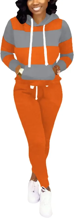 Nimsruc Two Piece Outfits For Women Jogging Suits Casual