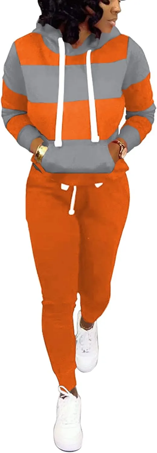 Nimsruc Two Piece Outfits For Women Jogging Suits Casual