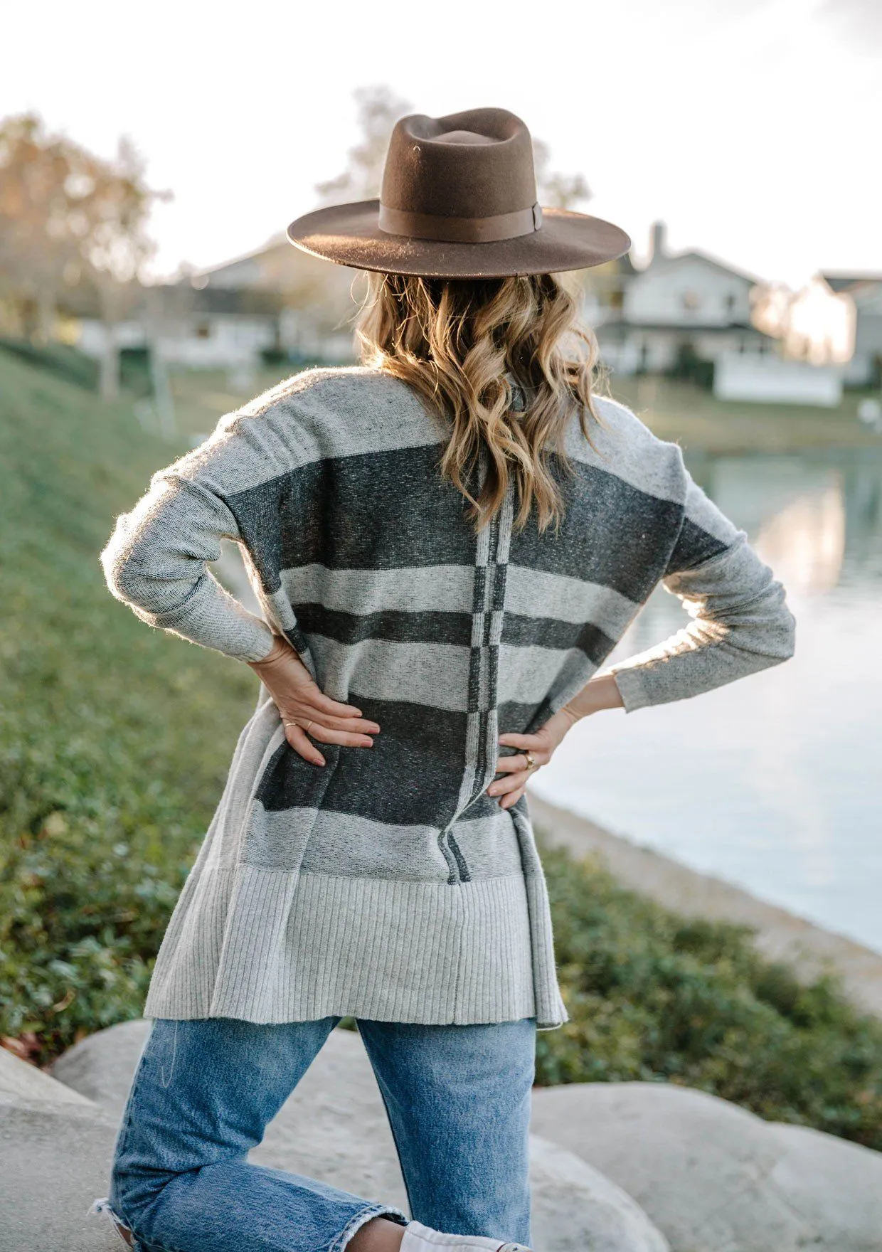 Park City Stripe Cardigan