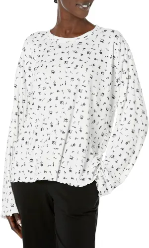 PJ Salvage Women's Loungewear Around The Edges Long Sleeve Top
