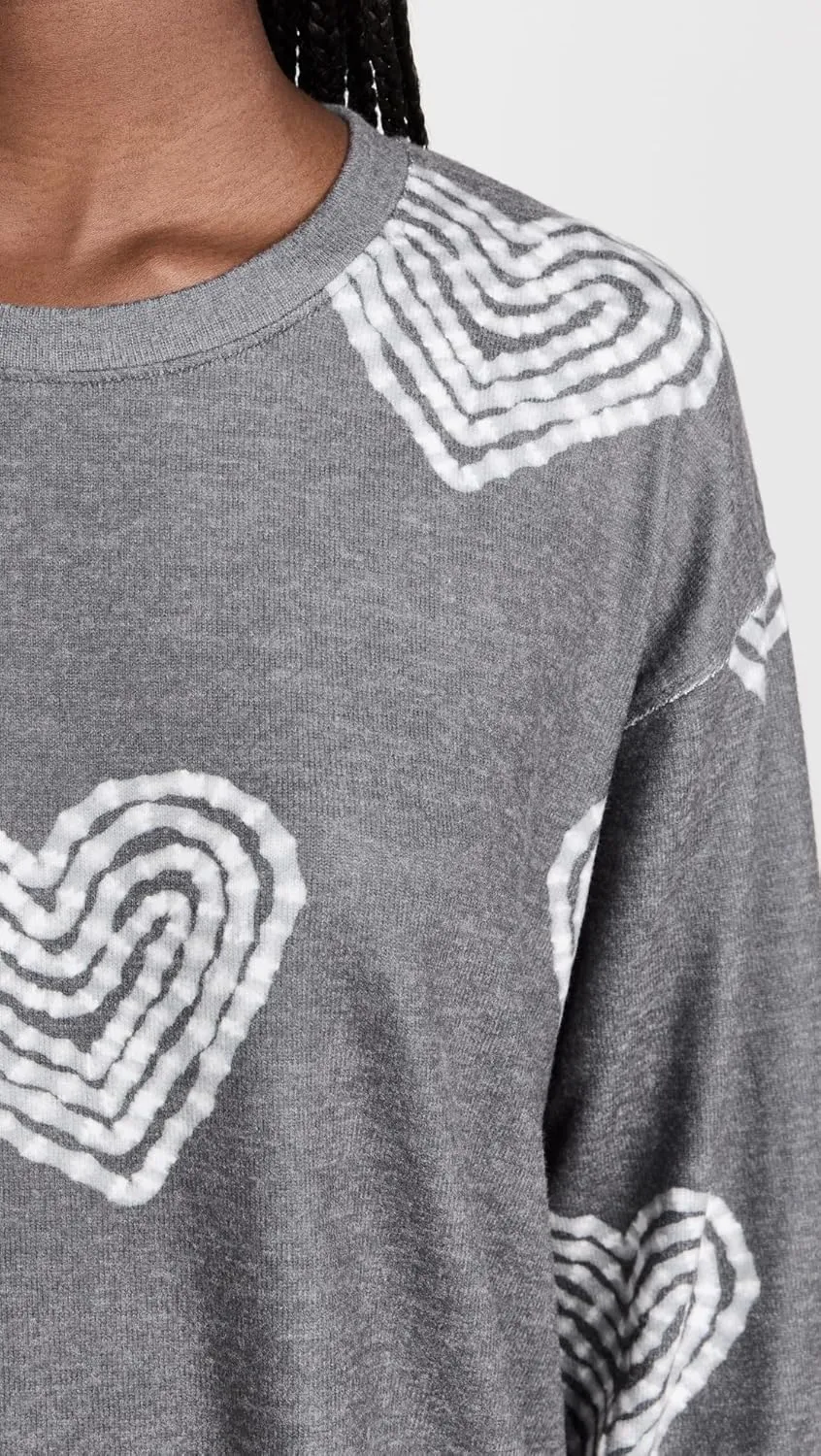 PJ Salvage Women's Loungewear Bless Your Heart Long Sleeve Top