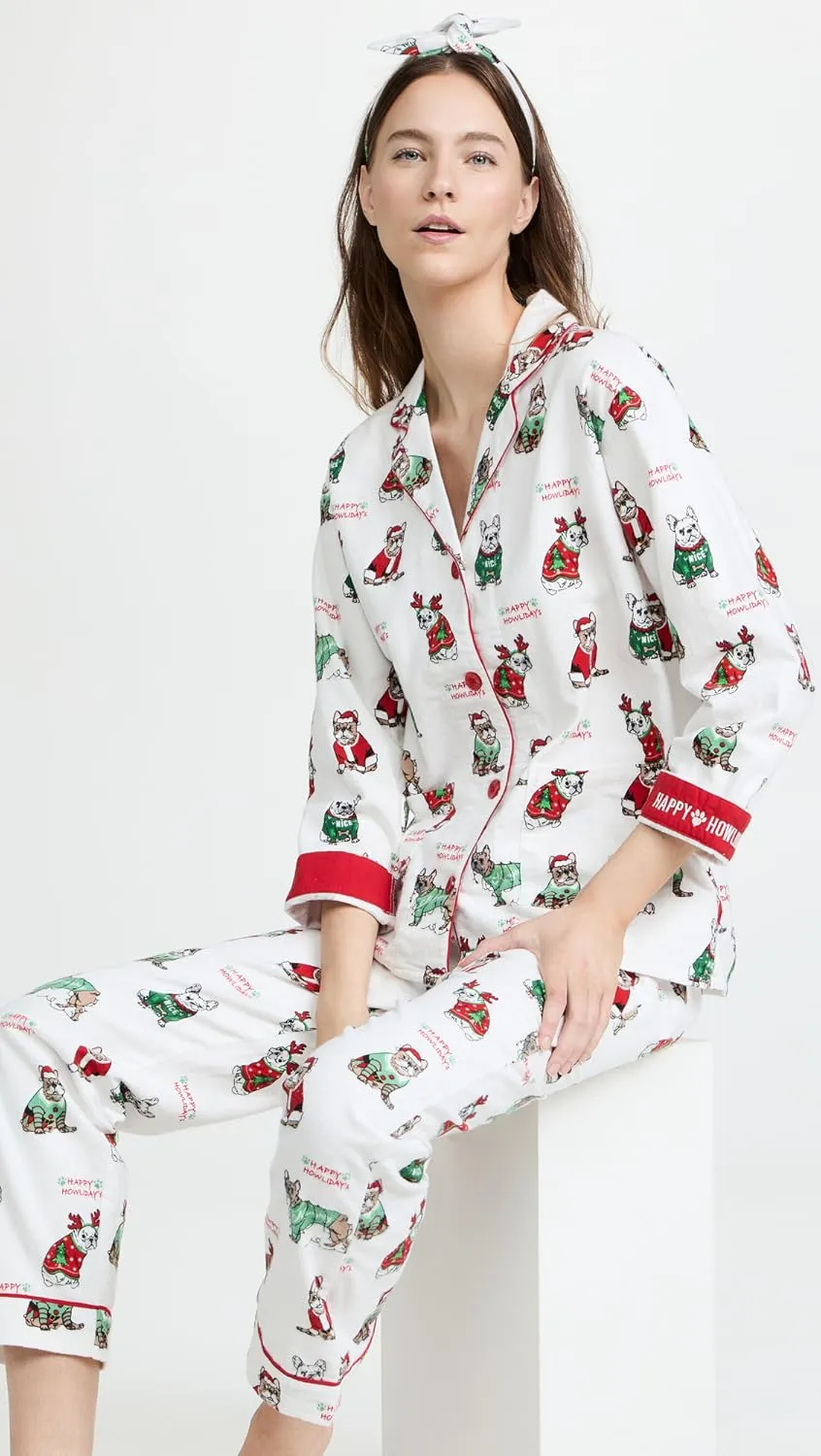 PJ Salvage Women's Loungewear Flannels Pajama Pj Set