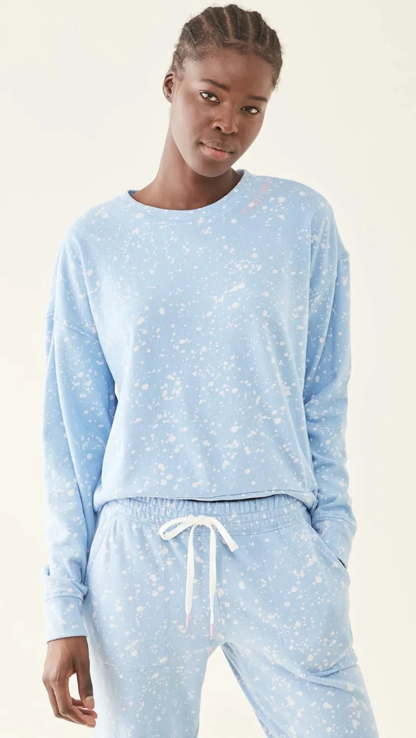 PJ Salvage Women's Loungewear Flick of a Brush Long Sleeve Top