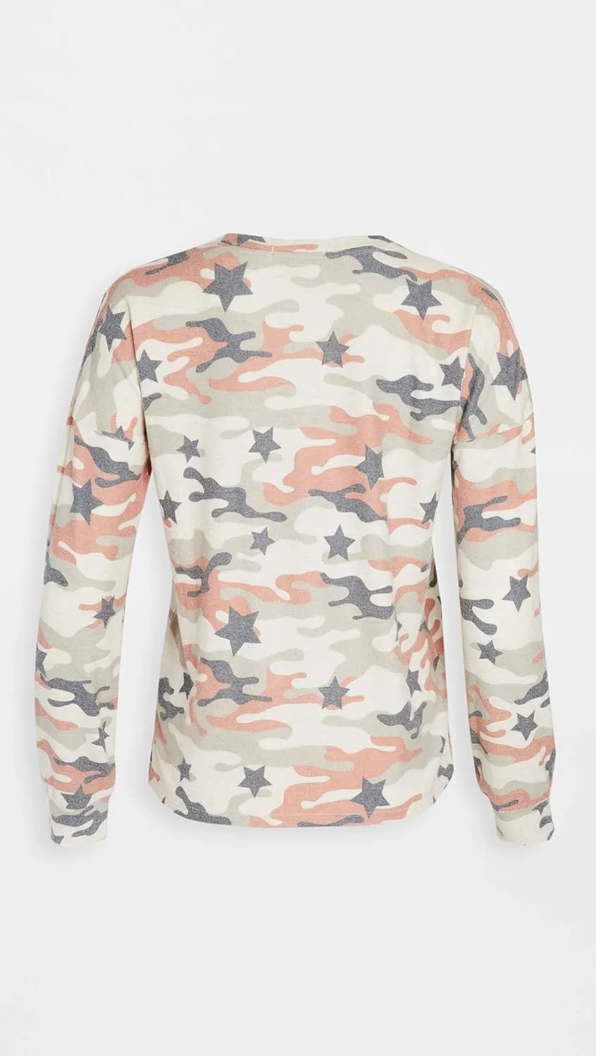 PJ Salvage Women's Loungewear Follow The Stars Long Sleeve Top