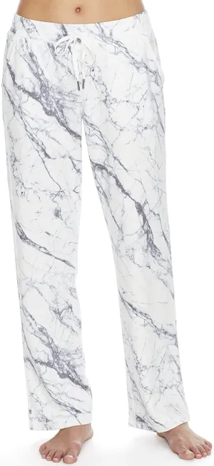 PJ Salvage womens Loungewear Midnight Marble PantPajama Bottom