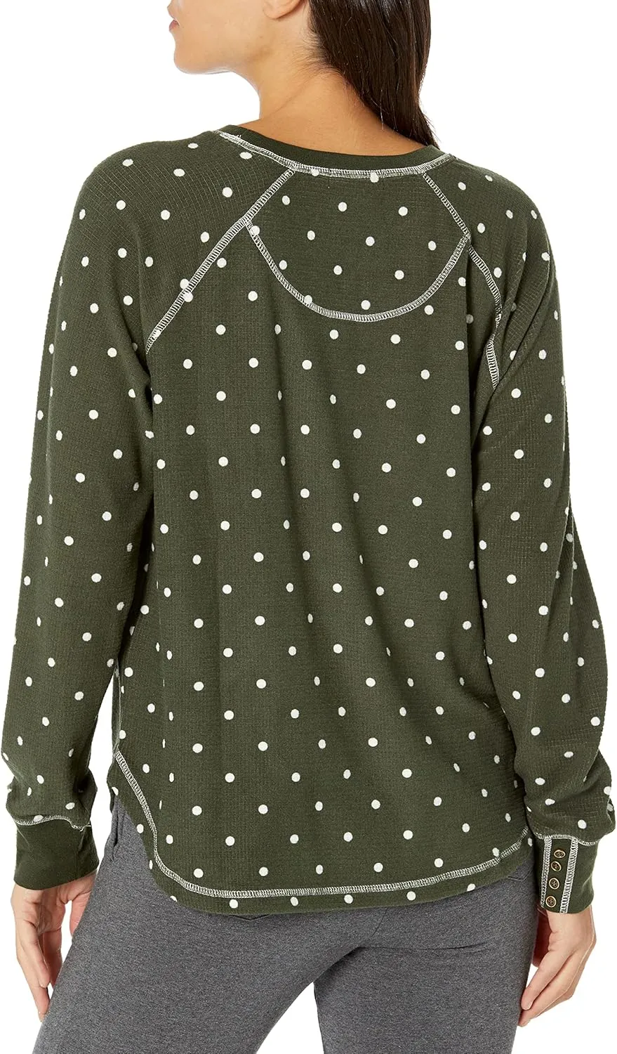 PJ Salvage Women's Loungewear Pine Woods Long Sleeve Top