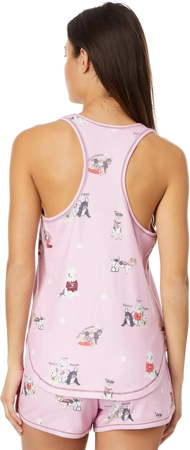 PJ Salvage Women's Loungewear Rescues are My Favorite Breed Tank