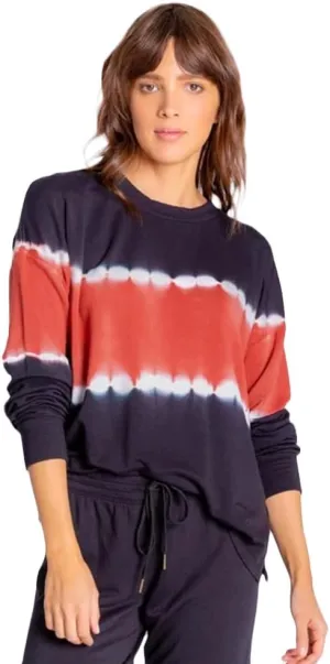 PJ Salvage Women's Loungewear Sienna Sunsets Long Sleeve Top