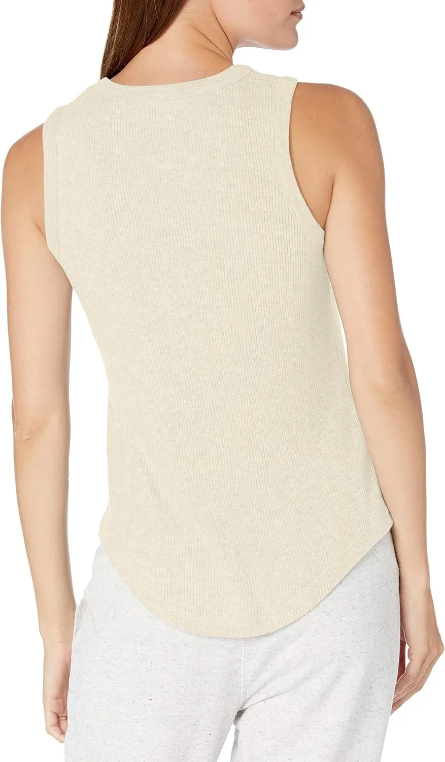 PJ Salvage Women's Loungewear Textured Basic Pajama Tank Top