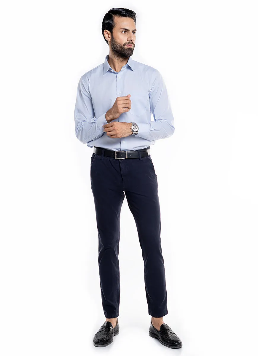 Plain Bluish Grey Charlie Formal Shirt