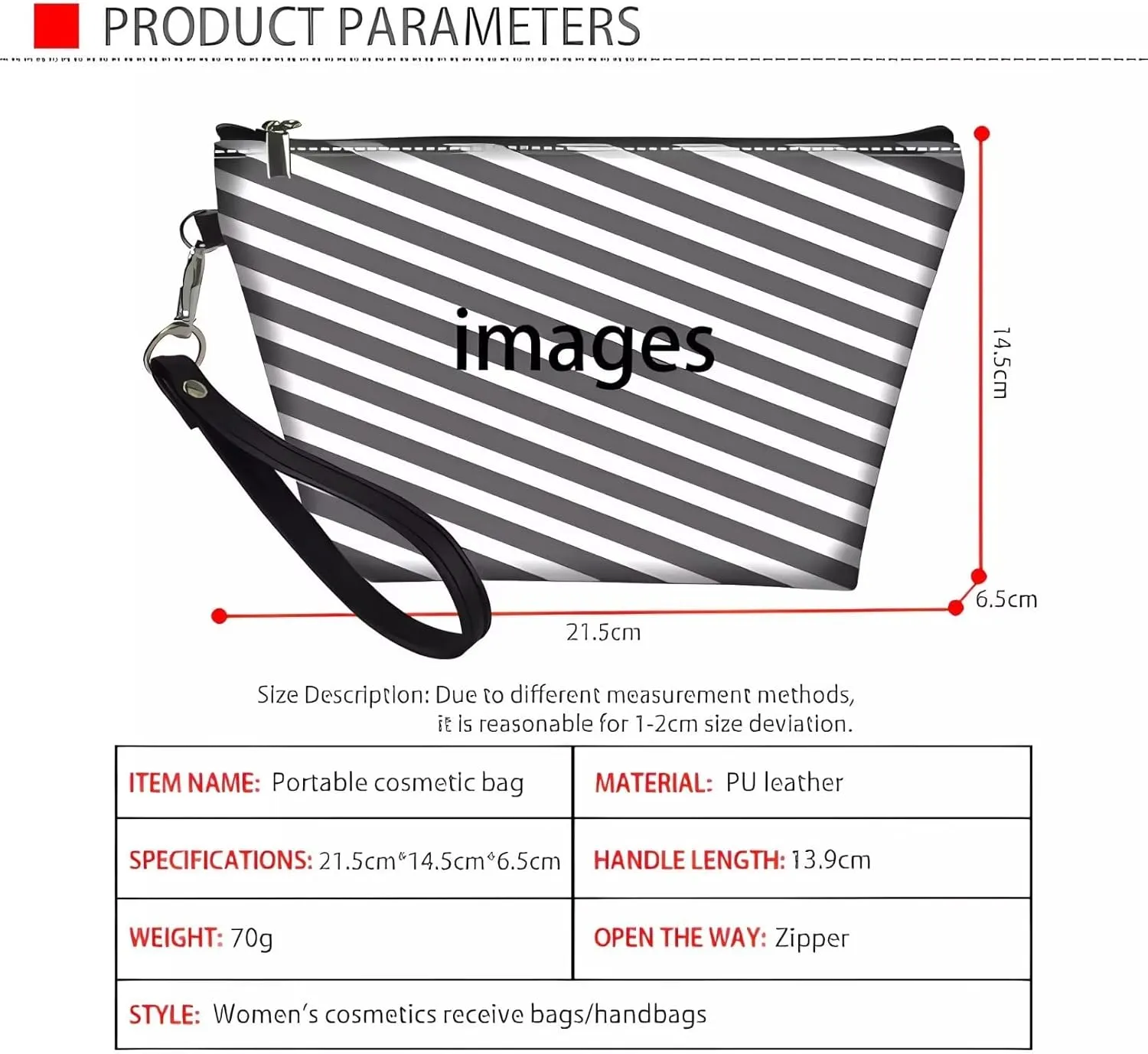 Poceacles Makeup Bag PU Leather Waterproof Portable Toiletry Pouch Cosmetic Bag Daily Use Storage, Bohemian Mandala Hummingbird Makeup Organizer Travel Essentials for Women Ladies Gift