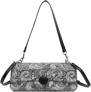 PU Leather Fashion Handbag Evening Clutch Shoulder Bag Vintage Crossbody Bag Clutch Purses for Women.