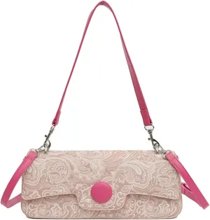 PU Leather Fashion Handbag Evening Clutch Shoulder Bag Vintage Crossbody Bag Clutch Purses for Women.