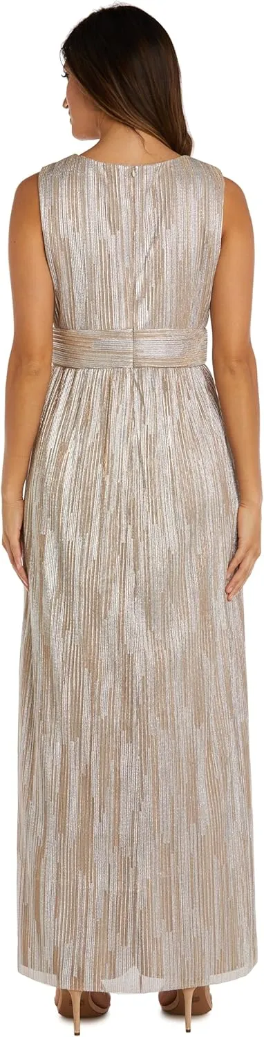 R&M Richards Women's 2pc Long Formal Evening Dress