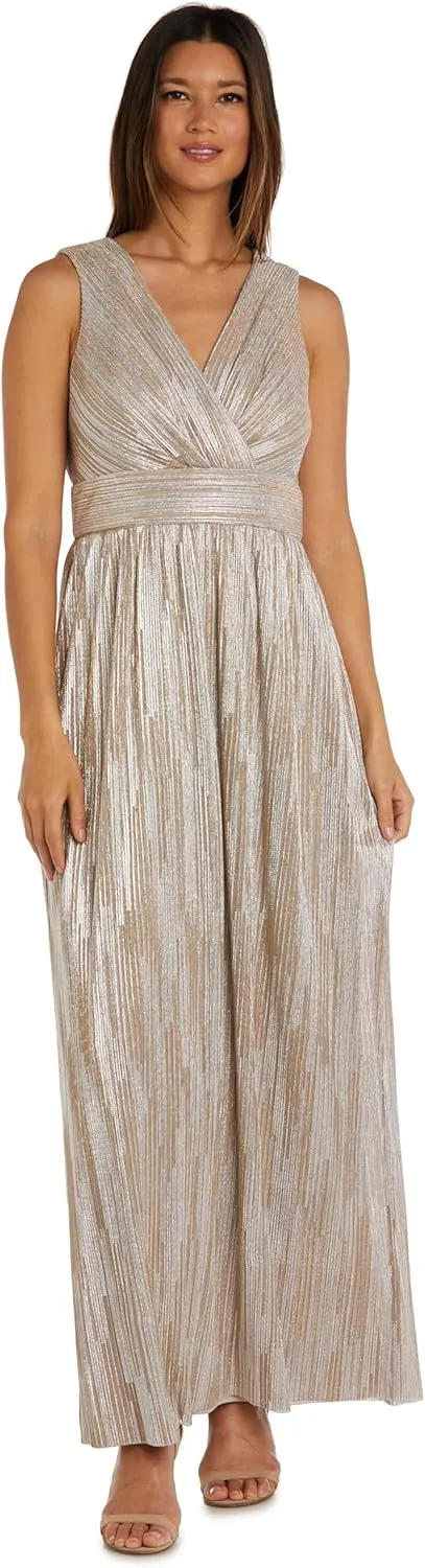 R&M Richards Women's 2pc Long Formal Evening Dress
