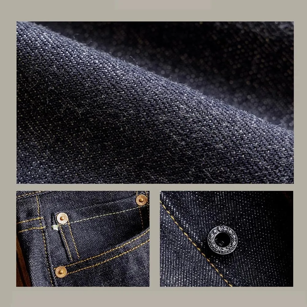 Red Tornado 55501 Men's Selvedge Jeans Relaxed Fit Straight Leg