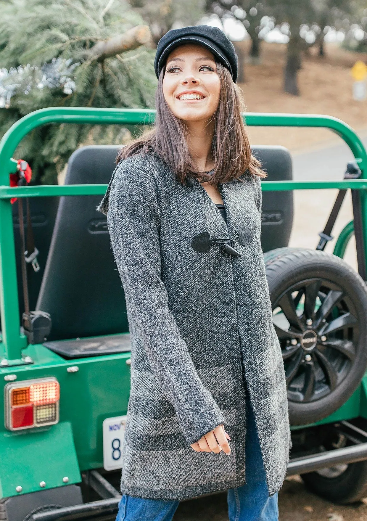 Road Trip Hooded Toggle Coat