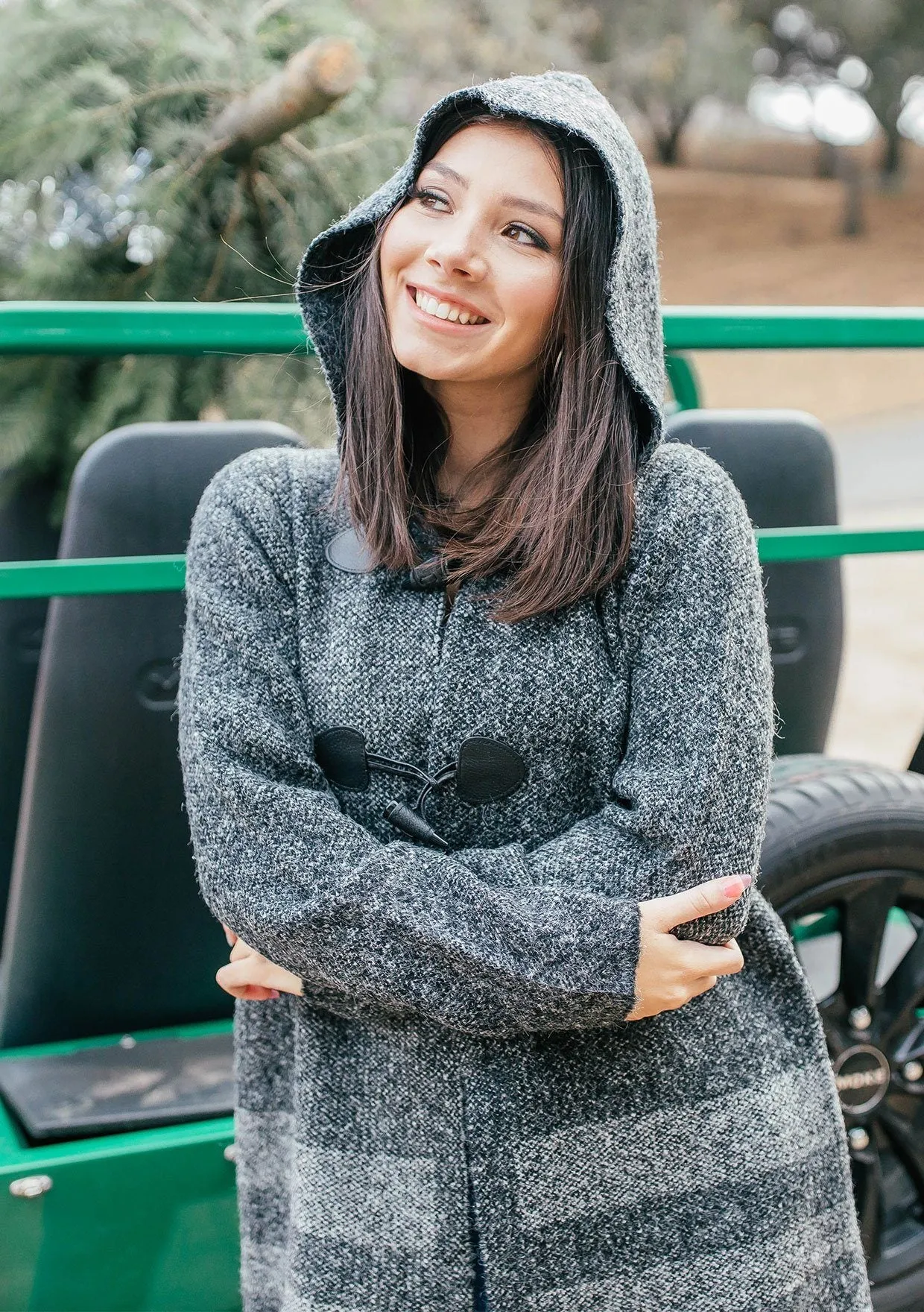 Road Trip Hooded Toggle Coat